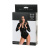 Toyfa Glossy Alessia - Дерзкий боди на молнии из Wetlook, XL (чёрный)